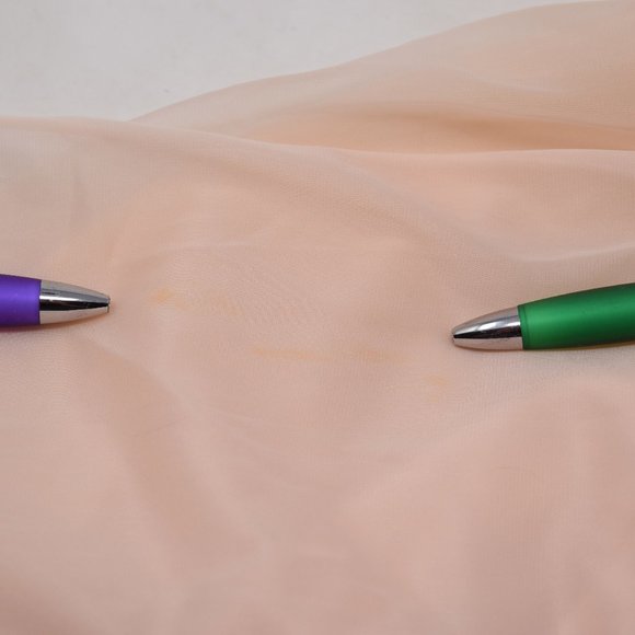 Vanity Fair Robe 2 Layer Peignoir 38 Chiffon Peach Vintage 1950s Hollywood Glam - Picture 14 of 14